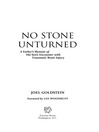 No Stone Unturned (eBook): A Father's Memoir of His Son's Encounter with Traumatic Brain Injury